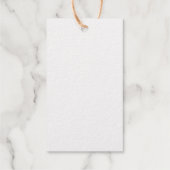 Personalisieren oder Anpassen Geschenkanhänger (Rückseite)