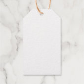 Personalisieren oder Anpassen Geschenkanhänger (Rückseite)