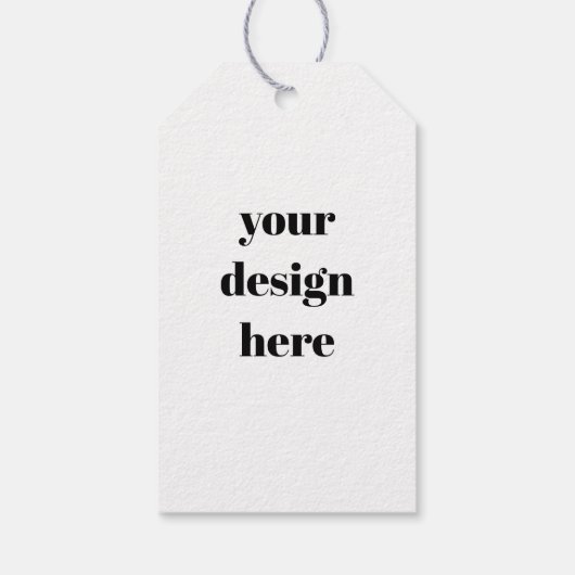 Personalisieren oder Anpassen Geschenkanhänger (Rückseite)