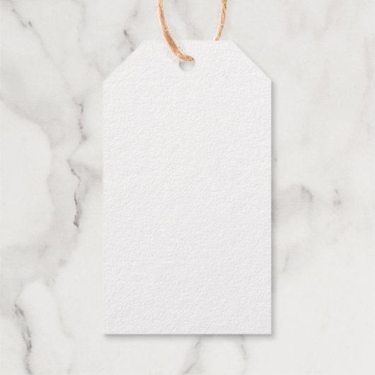 Personalisieren oder Anpassen Geschenkanhänger (Rückseite)