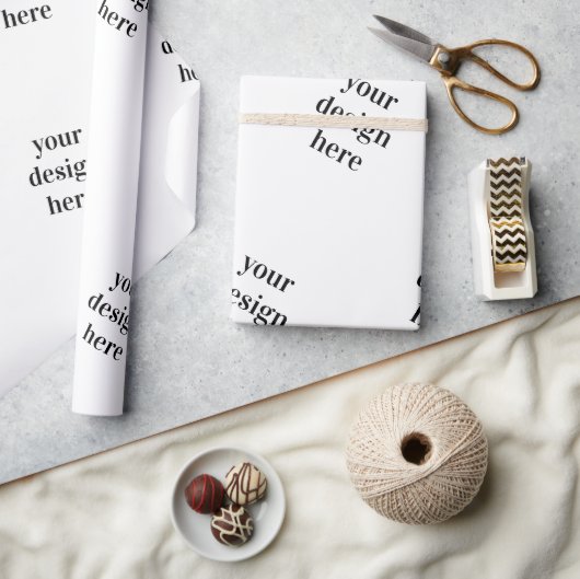 Personalisieren oder Anpassen Geschenkpapier (Basteln)