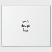 Personalisieren oder Anpassen Geschenkpapier (Flach)