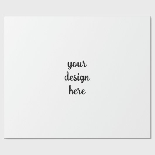 Personalisieren oder Anpassen Geschenkpapier (Flach)