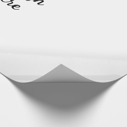 Personalisieren oder Anpassen Geschenkpapier (Ecke)