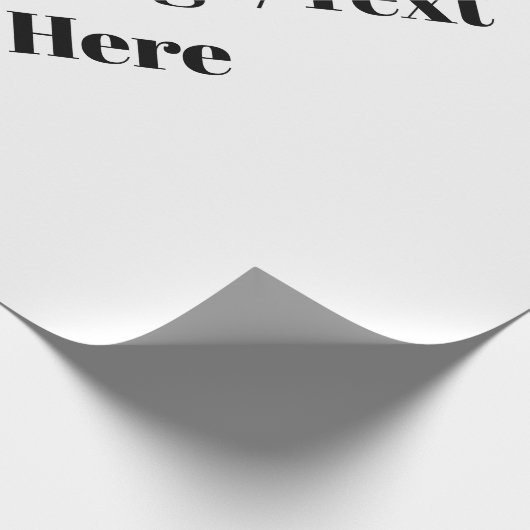 Personalisieren oder Anpassen Geschenkpapier (Ecke)