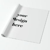 Personalisieren oder Anpassen Geschenkpapier (Ungerollt)