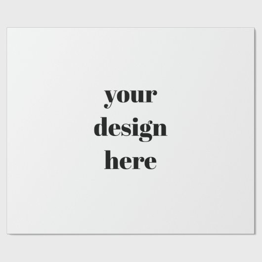 Personalisieren oder Anpassen Geschenkpapier (Flach)