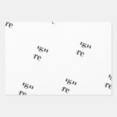 Personalisieren oder Anpassen Geschenkpapier Set (Vorderseite 2)