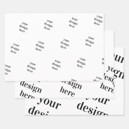 Personalisieren oder Anpassen Geschenkpapier Set