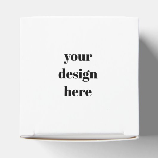 Personalisieren oder Anpassen Geschenkschachtel (Oben)