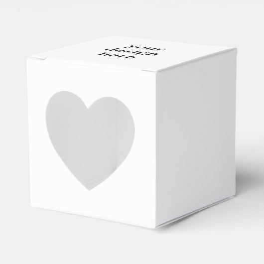 Personalisieren oder Anpassen  Geschenkschachtel (Vorderseite)