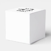 Personalisieren oder Anpassen Geschenkschachtel (Rückseite)