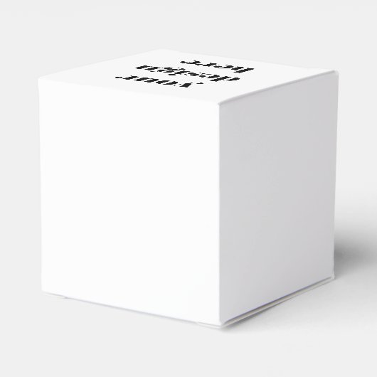 Personalisieren oder Anpassen Geschenkschachtel (Rückseite)