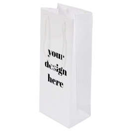 Personalisieren oder Anpassen Geschenktüte Für Weinflaschen