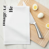 Personalisieren oder Anpassen Geschirrtuch (Viertel Falte)