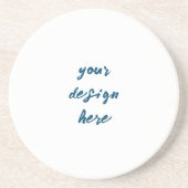 Personalisieren oder Anpassen Getränkeuntersetzer (Vorne)