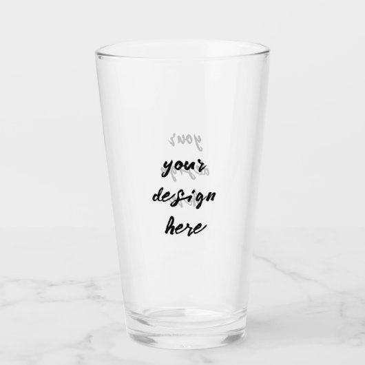 Personalisieren oder Anpassen Glas (Vorderseite)