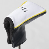Personalisieren oder Anpassen Golf Headcover (3/4 Vorderseite)