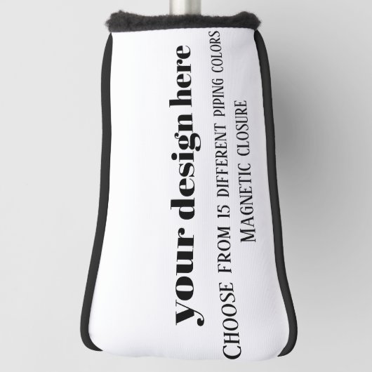 Personalisieren oder Anpassen Golf Headcover (Rotieren 90)