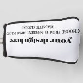 Personalisieren oder Anpassen Golf Headcover (Vorderseite)