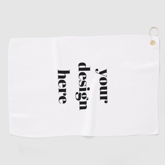 Personalisieren oder Anpassen Golfhandtuch (Horizontal)