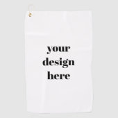 Personalisieren oder Anpassen Golfhandtuch (Vorderseite)