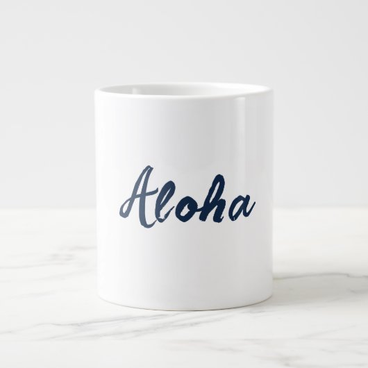 Personalisieren oder Anpassen Jumbo-Tasse (Vorderseite)