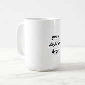 Personalisieren oder Anpassen Kaffeetasse (Vorderseite Links)