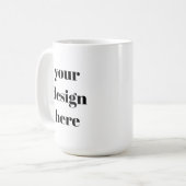 Personalisieren oder Anpassen Kaffeetasse (Vorderseite Links)