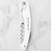 Personalisieren oder Anpassen  Kellnermesser (Vorderseite)