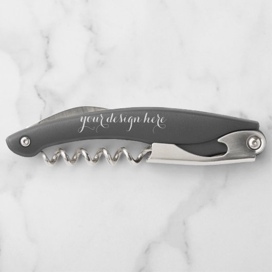 Personalisieren oder Anpassen Kellnermesser (Rückseite)