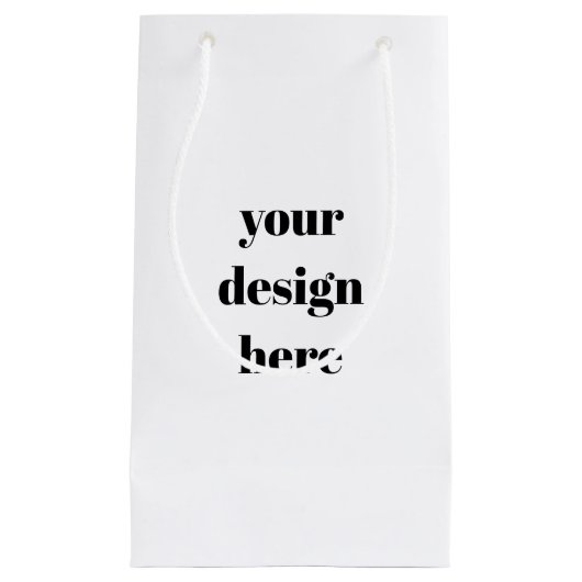 Personalisieren oder Anpassen Kleine Geschenktüte (Vorderseite)