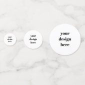 Personalisieren oder Anpassen Konfetti (Vorderseiten)