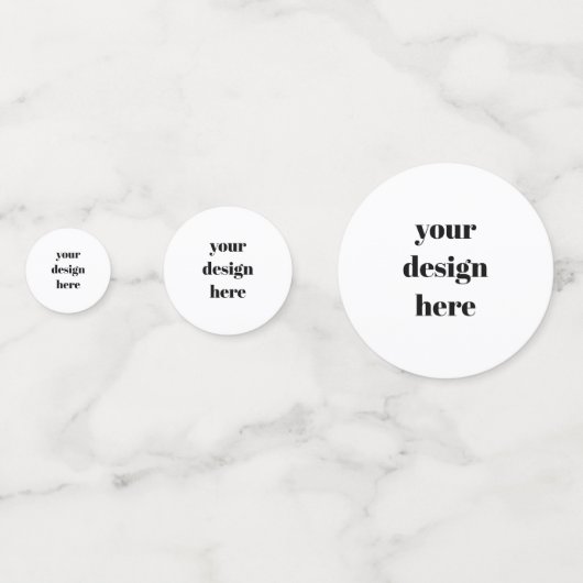 Personalisieren oder Anpassen Konfetti (Vorderseiten)