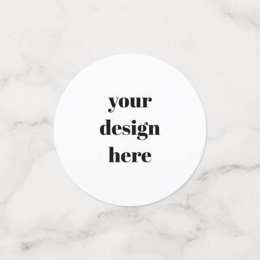 Personalisieren oder Anpassen Konfetti (Klein Vorderseite)