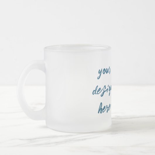 Personalisieren oder Anpassen Mattglastasse (Links)