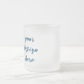 Personalisieren oder Anpassen Mattglastasse (Mittel)