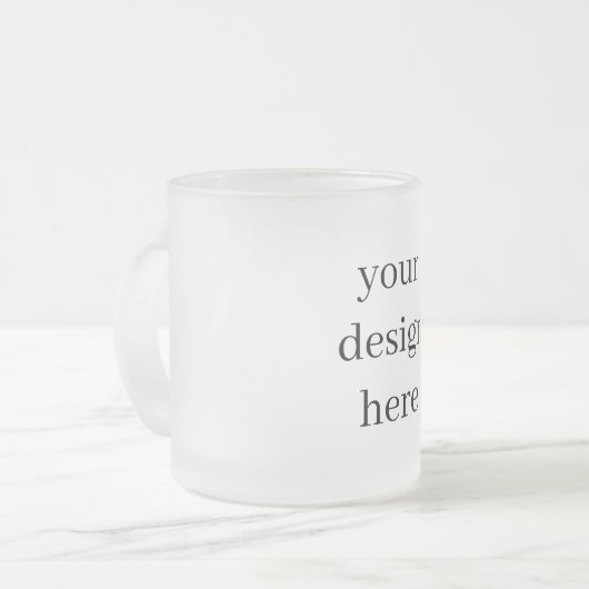 Personalisieren oder Anpassen Mattglastasse (Vorderseite Links)