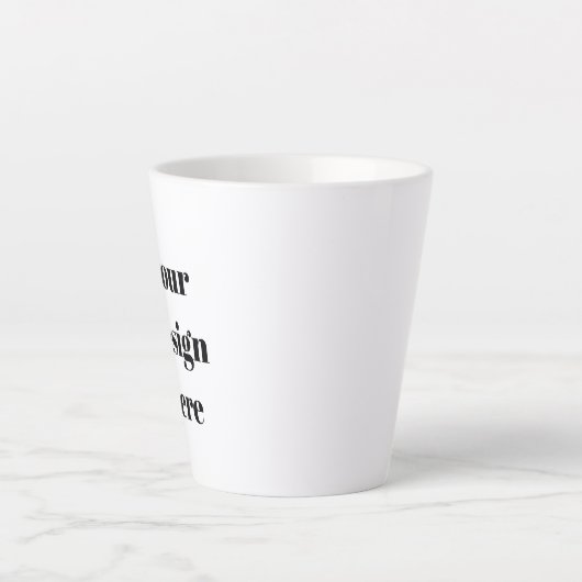 Personalisieren oder Anpassen Milchtasse (Vorderseite)
