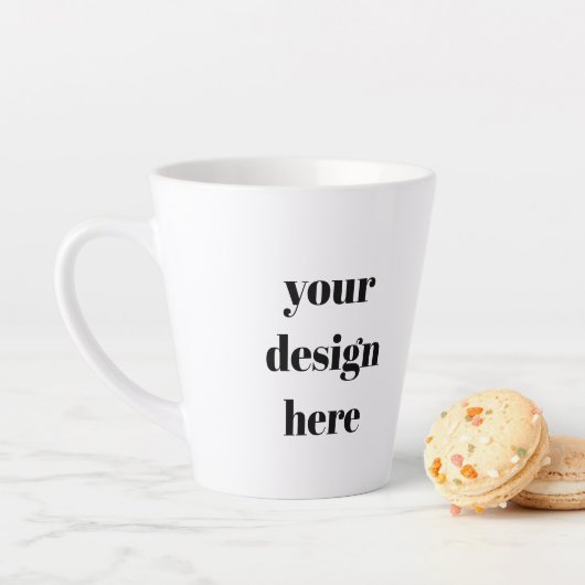 Personalisieren oder Anpassen Milchtasse (Beispiel)