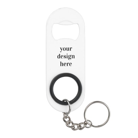 Personalisieren oder Anpassen  Mini Flaschenöffner (Rückseite)