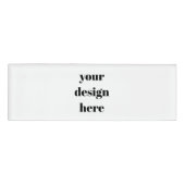 Personalisieren oder Anpassen Namenschild (Vorderseite)