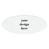 Personalisieren oder Anpassen Namenschild (Vorderseite)