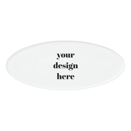 Personalisieren oder Anpassen Namenschild (Vorderseite)