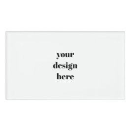 Personalisieren oder Anpassen Namenschild