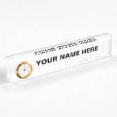 Personalisieren oder Anpassen Namensplakette