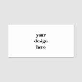 Personalisieren oder Anpassen Namensschild (Vorderseite)