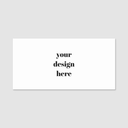 Personalisieren oder Anpassen Namensschild (Vorderseite)