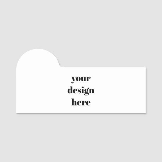 Personalisieren oder Anpassen Namensschild (Vorderseite)