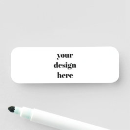 Personalisieren oder Anpassen Namensschild